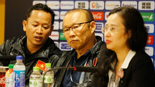 HLV Park Hang-seo được kỳ vọng sẽ giúp bóng đá Việt Nam chinh phục những mốc thành tích mới. Ảnh: LÊ MINH