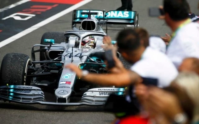 Hamilton giành chiến thắng thứ tư liên tiếp ở mùa F1 - 2019 sau khi cán đích đầu tiên ở chặng Pháp GP tối 23-6. (Ảnh: F1)