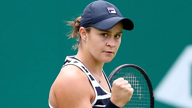 Ashleigh Barty vươn lên số một quần vợt nữ thế giới