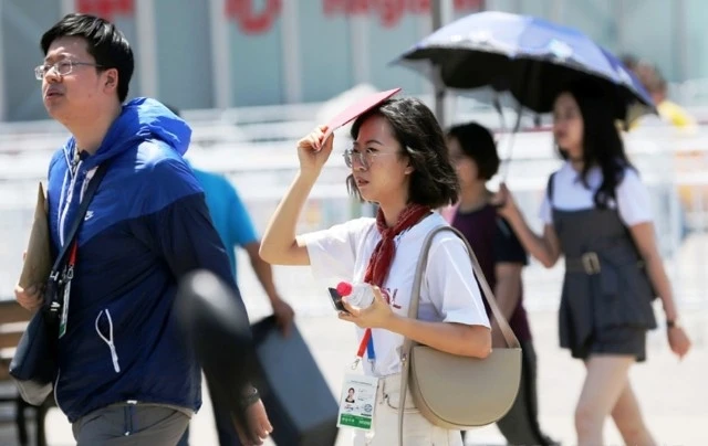 Nắng nóng nhiều ngày ảnh hưởng không nhỏ đến sinh hoạt của người dân Trung Quốc. (Ảnh minh họa)