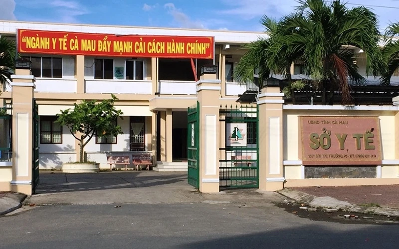 Sở Y tế Cà Mau, nơi ông Việt từng đảm nhận vai trò người đứng đầu đơn vị có cấp dưới sai phạm.