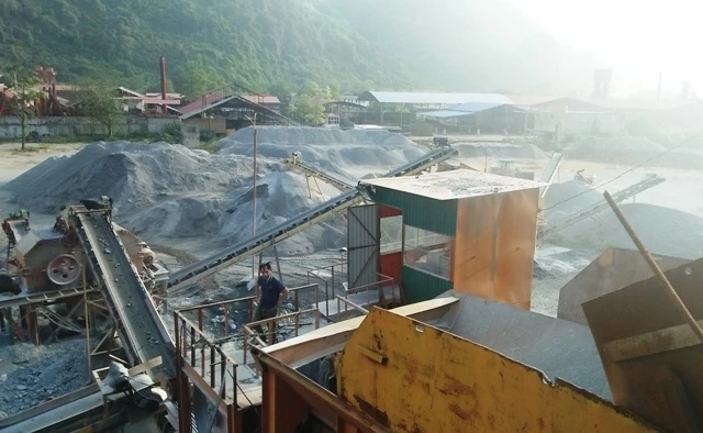 Hiện nay, tỉnh Thái Nguyên đã cấp phép khai thác hàng chục mỏ đá.