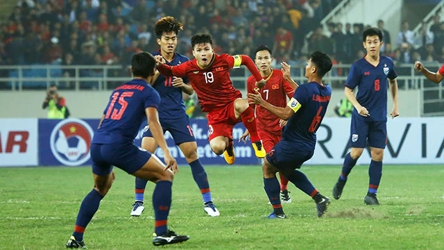 ĐTVN sẽ cùng bảng G với ĐT Thái-lan tại vòng loại World Cup 2022. Ảnh: MINH LÊ
