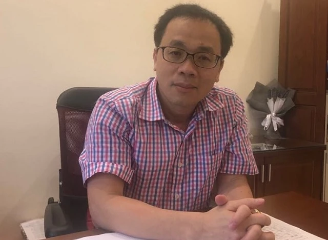 GS, TS Tạ Thành Văn, Hiệu trưởng Trường Đại học Y Hà Nội. 