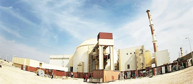 Nhà máy điện hạt nhân Bushehr (Iran). Ảnh: REUTERS