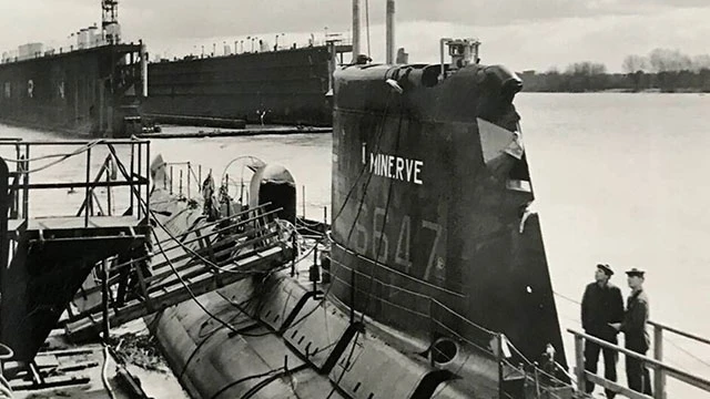 Tàu ngầm Minerve của Hải quân Pháp. Ảnh: FRANCE.FR
