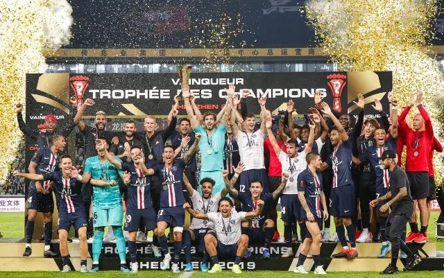 Paris Saint-Germain lần thứ bảy liên tiếp đoạt Siêu cúp Pháp. (Ảnh: Paris Saint-Germain)