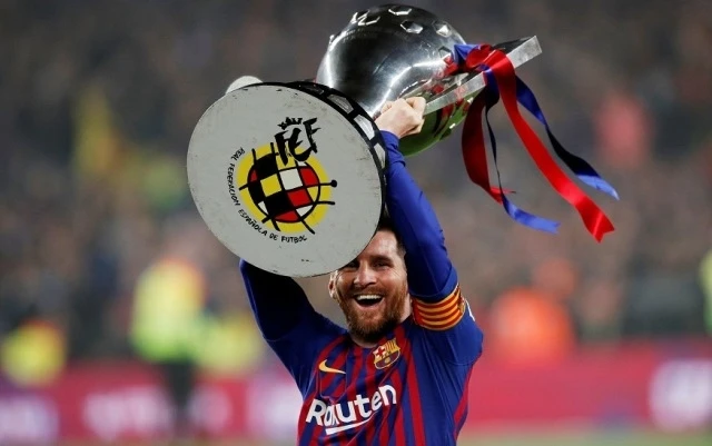 Messi và các đồng đội tiếp tục là ứng viên số một cho chức vô địch La Liga mùa giải mới. (Ảnh: Reuters)