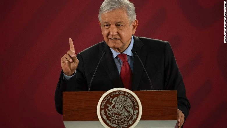 Tổng thống Mexico Lopez Obrador (Ảnh: CNN) 