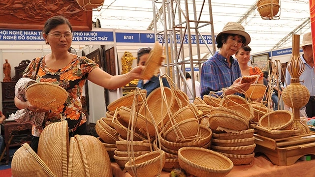 Hà Nội sẽ tiêu chuẩn hóa ít nhất 50% sản phẩm làng nghề nông nghiệp hiện có. Ảnh: N.ANH