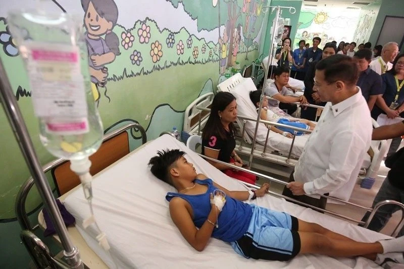 Số ca nhiễm sốt xuất huyết tại Philippines tăng vọt trong tám tháng đầu năm nay (Ảnh: PhilStar)