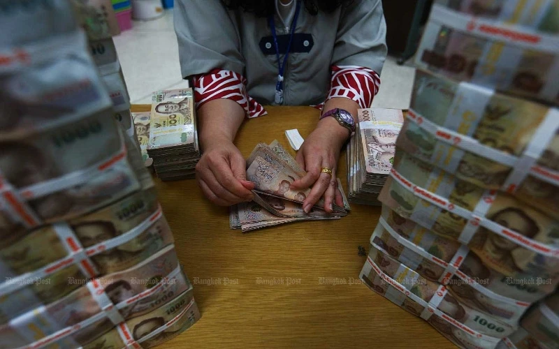 Thái-lan lo ngại đồng baht tăng cao ảnh hưởng đến thương mại. (Ảnh: Bangkok Post)