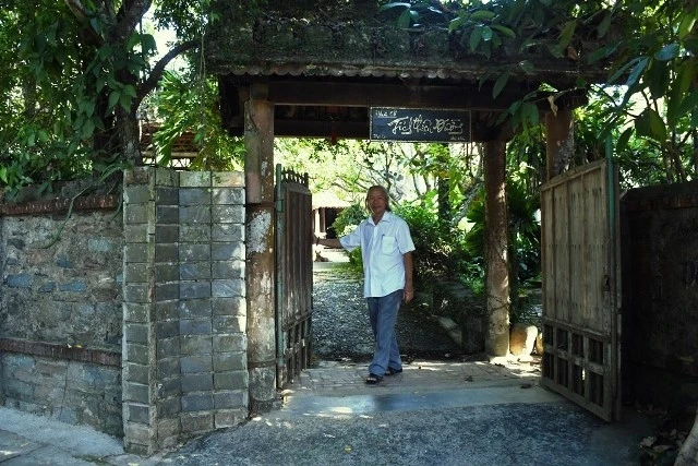 Nhà cổ Tích Thiện Đường ở thôn Thái Lai, xã Hòa Nhơn, huyện Hòa Vang, TP Đà Nẵng.
