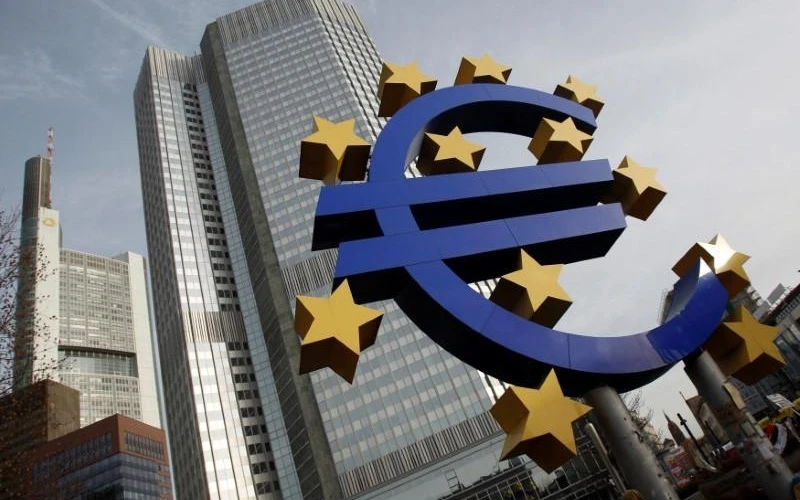 Trụ sở Ngân hàng Trung ương châu Âu. (Ảnh: Reuters)