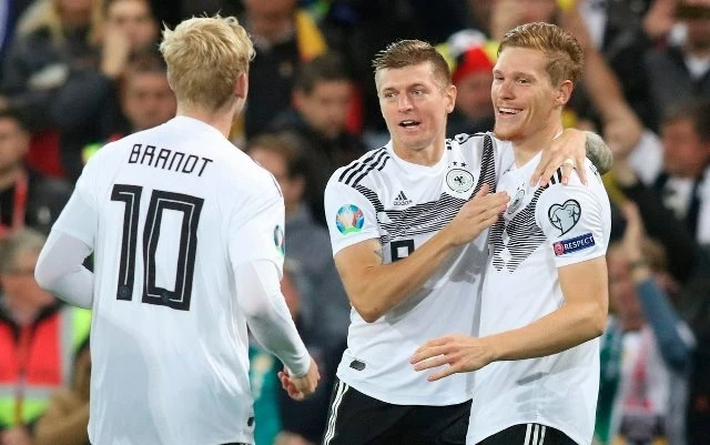 Đức trở lại với ngôi đầu bảng C sau chiến thắng 2-0 trước Bắc Ireland sáng 10-9. (Ảnh: UEFA Euro 2020)