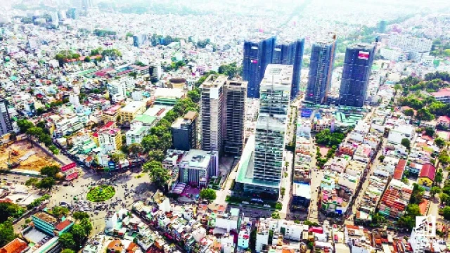 Tốc độ đô thị hóa ở TP Hồ Chí Minh ngày càng nhanh.