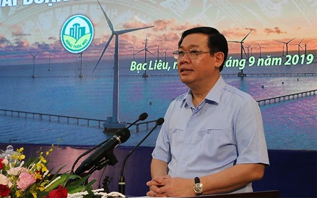 Phó Thủ tướng Vương Đình Huệ phát biểu chỉ đạo tại hội nghị