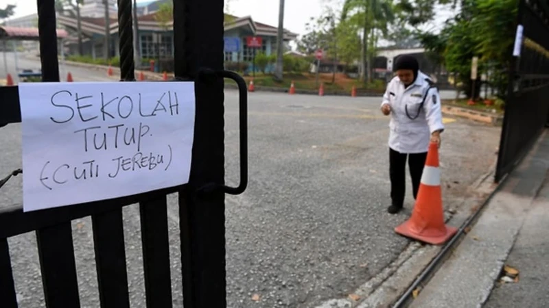 Trường học tại Putrajaya thông báo đóng cửa do ô nhiễm khói mù (Ảnh: thestar) 
