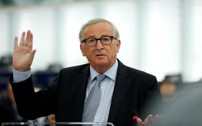 Chủ tịch Ủy ban châu Âu Jean-Claude Juncker. (Ảnh: Reuters)