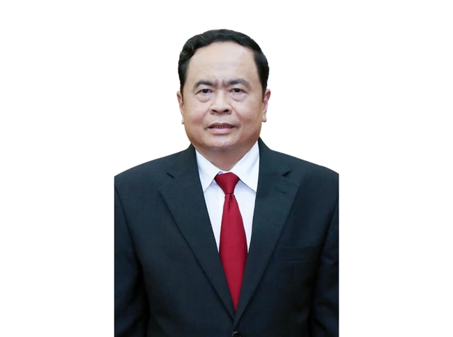 Đồng chí Trần Thanh Mẫn, Bí thư T.Ư Đảng, Chủ tịch Ủy ban T.Ư MTTQ Việt Nam