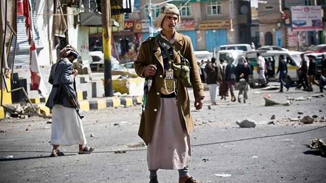 Phiến quân Houthi kiểm soát Thủ đô Sana’a của Yemen. Ảnh: AP