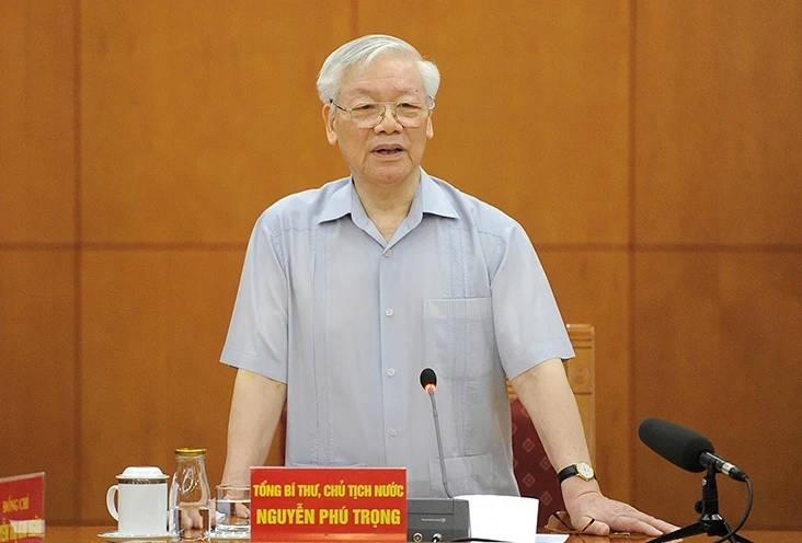 Tổng Bí thư Nguyễn Phú Trọng. Ảnh: ĐĂNG KHOA.