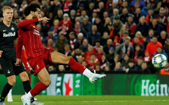 M. Salah vẫn lĩnh xướng trên hàng công của Liverpool.