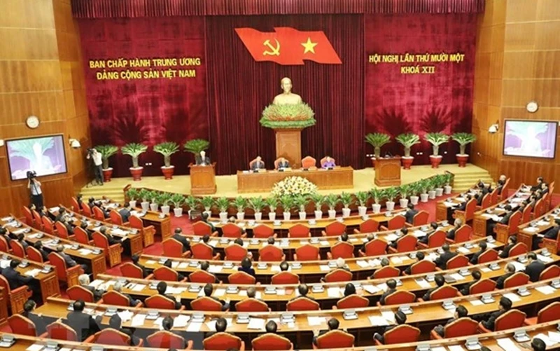 Thông cáo báo chí về ngày làm việc thứ năm của Hội nghị lần thứ 11 Ban Chấp hành Trung ương Đảng khoá XII