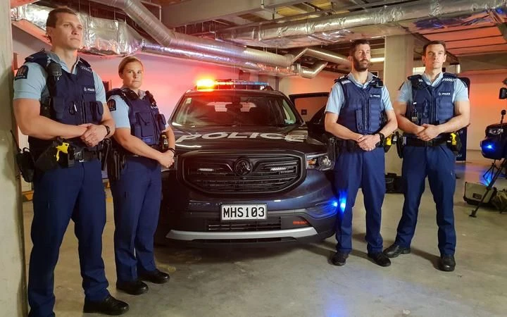 Các đội vũ trang chống tội phạm được triển khai thử nghiệm tại New Zealand. Ảnh rnz.co.nz