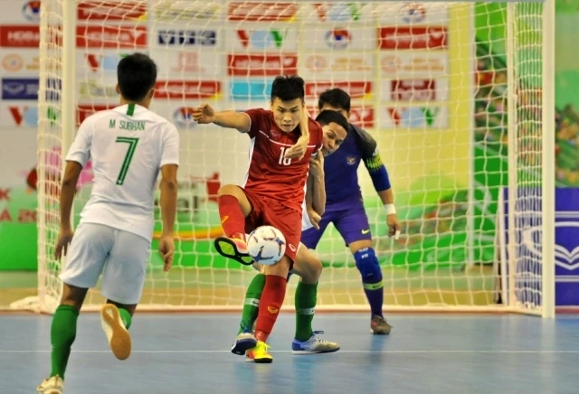 Tuyển futsal Việt Nam chia điểm với Indonesia trong trận cầu không bàn thắng.