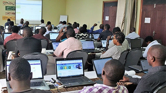Một khóa đào tạo về chính phủ điện tử tại Ghana. Ảnh: WB