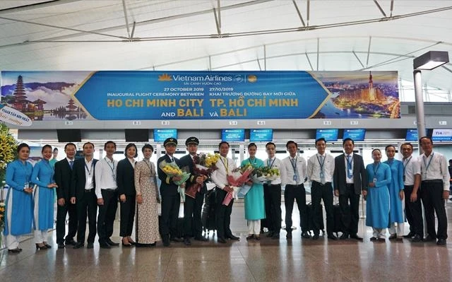 Vietnam Airlines khai trương đường bay TP Hồ Chí Minh - Bali