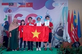 Học sinh Việt Nam tại kỳ thi Khoa học quốc tế ISC 2019