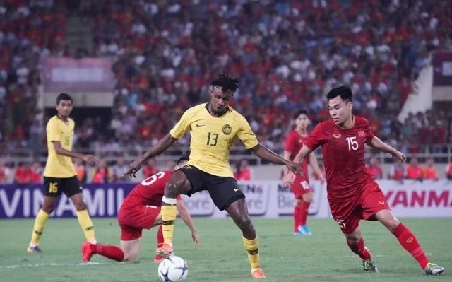 Sau hai trận thua liên tiếp trước UAE và gần nhất là thất bại 0-1 ở Mỹ Đình, cơ hội đi tiếp của Malaysia đang rất mong manh. (Ảnh: FAM)