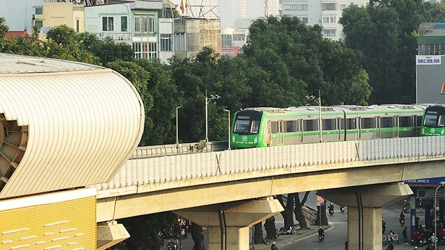 Dự án đường sắt đô thị Cát Linh - Hà Đông chậm tiến độ giải ngân do chưa hoàn thành công tác nghiệm thu, bàn giao. Ảnh: HẢI ANH