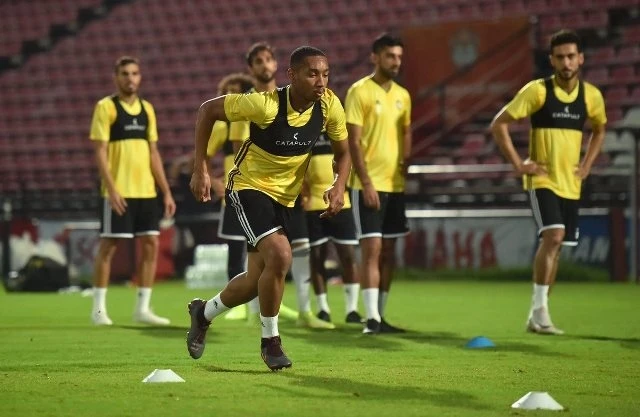 Tiền vệ Ali Salmeen tỏ ra khá thận trọng trước trận đấu với tuyển Việt Nam. (Ảnh: Liên đoàn Bóng đá UAE)