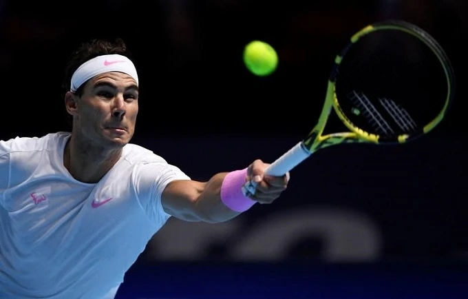 Rafa Nadal tiếp tục lỡ hẹn với chiếc cúp ATP Finals. (Ảnh: Reuters)