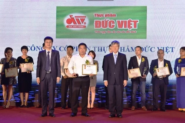 Thực phẩm Đức Việt vào tốp 100 sản phẩm - dịch vụ Tin và Dùng 2019