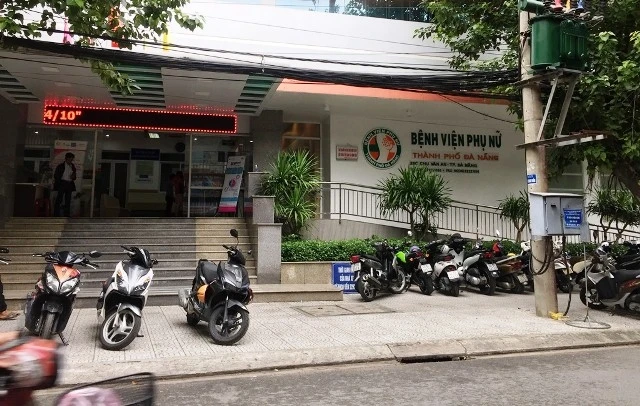 Bệnh viện Phụ nữ thành phố Đà Nẵng, nơi xảy ra sự cố đáng tiếc.