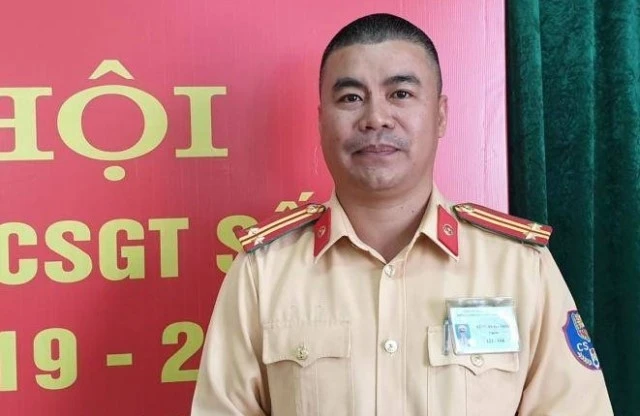Trung tá Vũ Xuân Hà Thái.