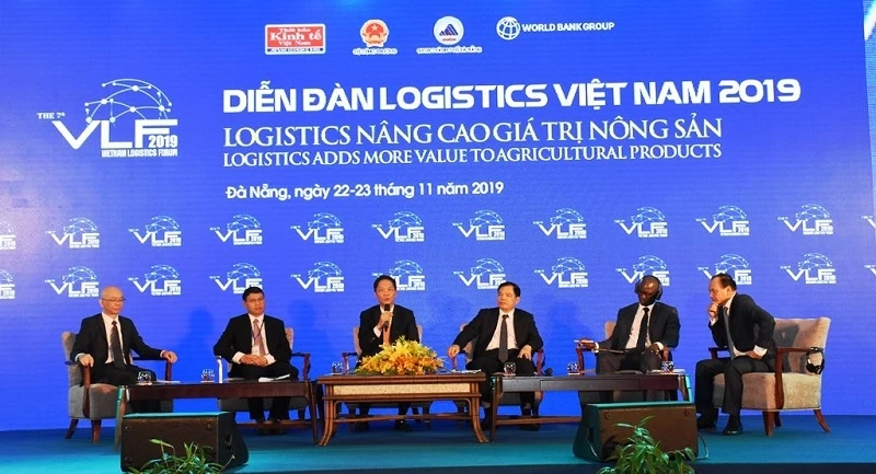 Toàn cảnh Diễn đàn Logistics Việt Nam 2019 sáng 23-11.