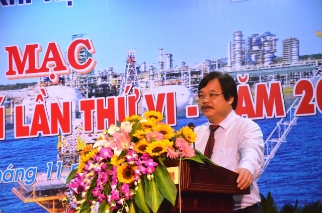 Ông Nguyễn Hồng Minh - Tổng cục trưởng Tổng cục Giáo dục nghề nghiệp, Bộ Lao động, Thương binh và Xã hội phát biểu tại chương trình.