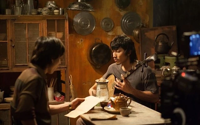  Một cảnh trong phim Song Lang đoạt Giải Bông sen vàng Liên hoan phim Việt Nam lần thứ 21.