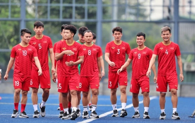 Các cầu thủ U22 Việt Nam đang có tâm lý rất thoải mái trước trận gặp U22 Singapore.