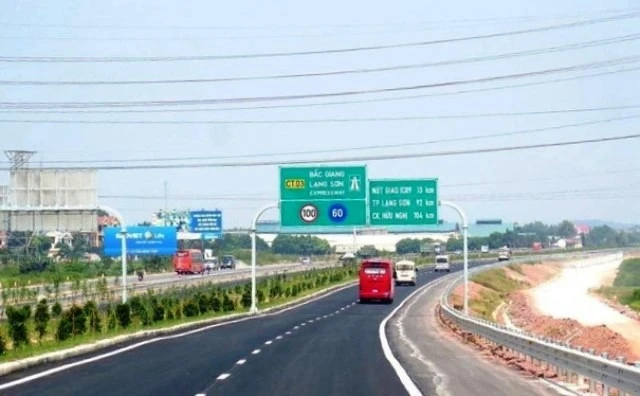 Đề xuất lưu thông miễn phí 20 ngày trên cao tốc Bắc Giang - Lạng Sơn