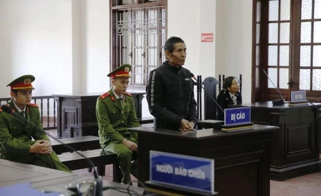 Bị cáo Bùi Văn Ninh tại phiên tòa.