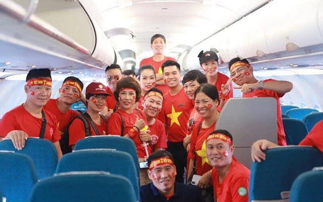 Tăng thêm sáu chuyến bay sang Philippines phục vụ người hâm mộ bóng đá