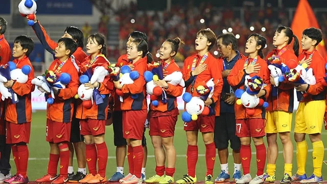 Đội tuyển Việt Nam bảo vệ thành công Huy chương vàng môn bóng đá nữ