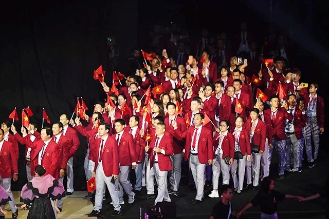 Đoàn thể thao Việt Nam tại SEA Games 30.