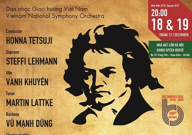 Hòa nhạc đặc biệt kỷ niệm 250 năm sinh Beethoven
